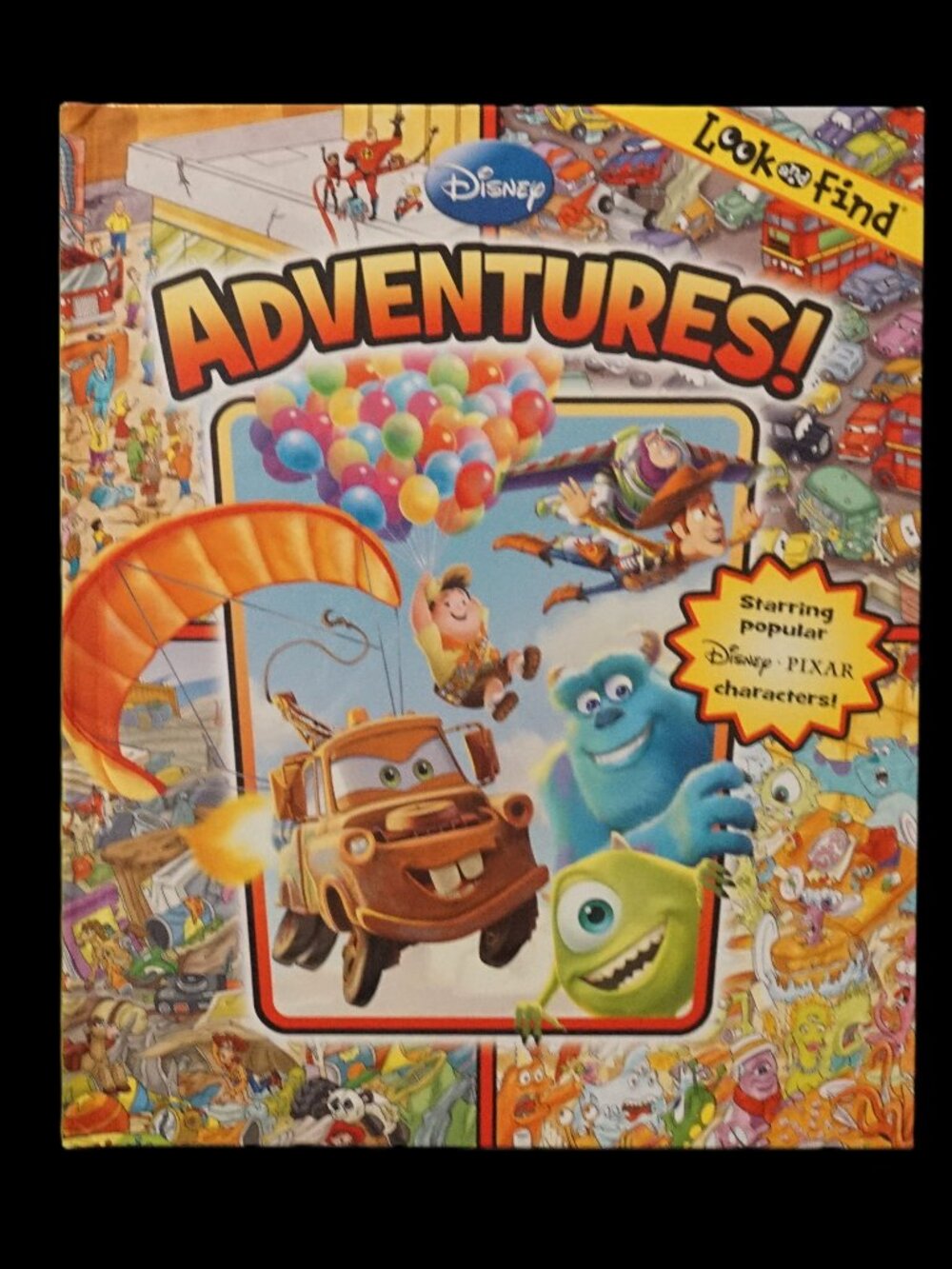 Disney Adventures Look and Find Book